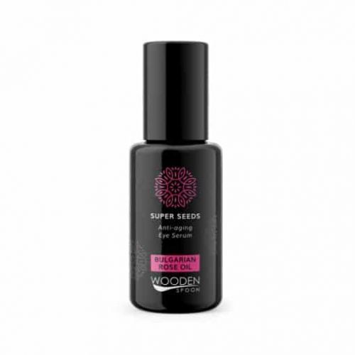 Био Околоочен Серум за Мазна Кожа, Super Seeds, Wooden Spoon, 15 ml