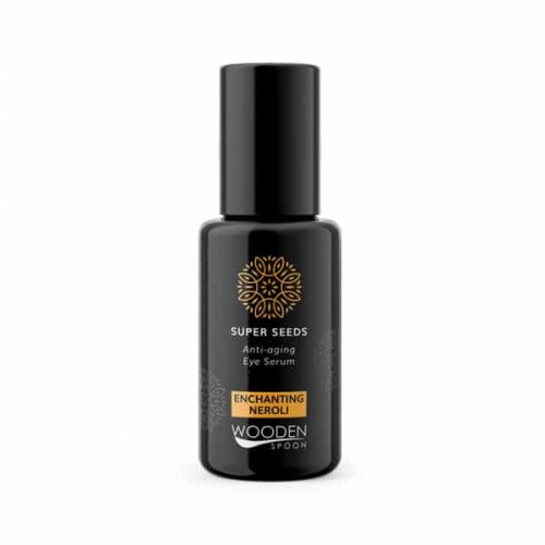 Био Околоочен Серум за Нормална към Суха Кожа, Super Seeds, Wooden Spoon, 15 ml