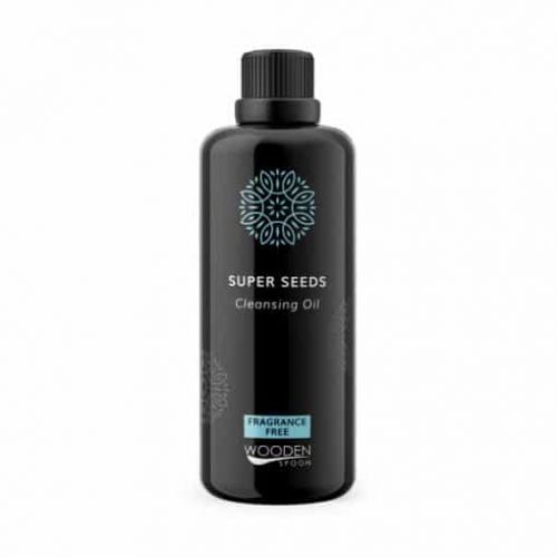 Био Почистващо Олио за Чувствителна Кожа, Super Seeds, Wooden Spoon, 100 ml