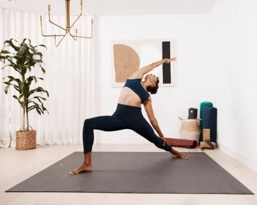 Йога постелка Manduka PRO EXTRA LARGE YOGA Midnight SQ  (198x198cm)