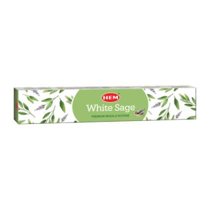 Hem натурални ароматни пръчици WHITE SAGE 15 гр