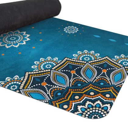 Йога постелка BLUE MANDALA 