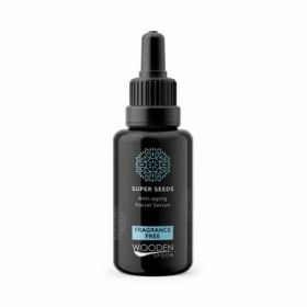 Био Серум за Лице за Чувствителна Кожа, Super Seeds, Wooden Spoon, 30 ml