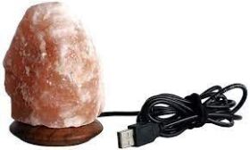 Лампа от хималайска сол 1.5 USB - натурална форма