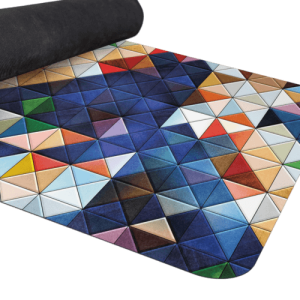 Йога постелка COLORFULL WOOD TEXTURE          