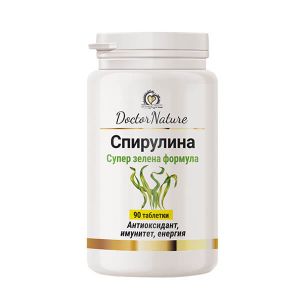 Dr. Nature СПИРУЛИНА, 90 таблетки