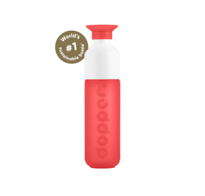 Бутилка за вода Dopper 450ml Kоралови пръски
