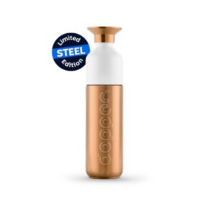 Стоманена бутилка Dopper 490 мл Gold Bronze