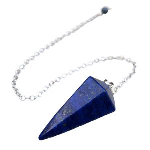 Радиестезия- Махало от Лапис с верижка 4/2 cm  