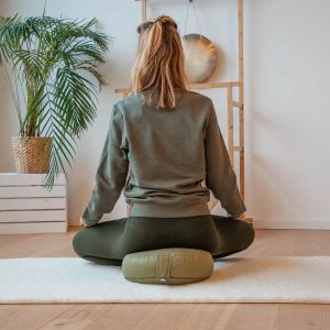 Йога възглавница ЕКО Рондо плоска 8,5/35 спелта