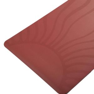 Йога постелка ИЗГРЯВАЩО ЧЕРВЕНО СЛЪНЦЕ