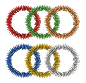 Масажна гривна су джок цветна