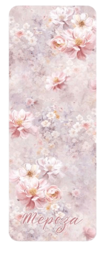 Йога постелка Винтидж градина 4 мм