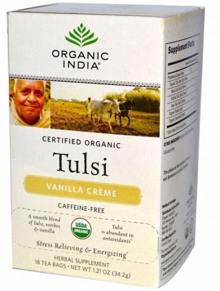 ЧАЙ ТУЛСИ ВАНИЛА КРЕМ