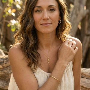 Висулка Ом позлатено