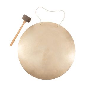 Гонг за медитация с включен дървен чук/Gong 70см