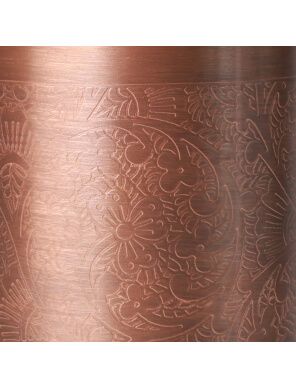 Аюрведа медна бутилка 900ml тъмна