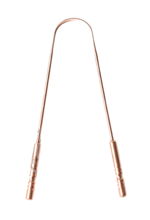 Медна стъргалка за език