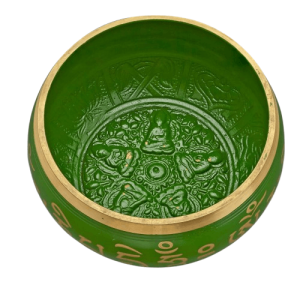 Тибетска пееща купа, синя  Ø 12 cm