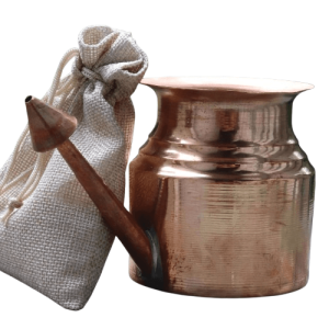 Нети Лота / каничка за нос - медна, 500ml